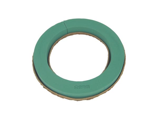 OASIS® BIOLIT® Ring D24cm mit Recycling-Kartonunterlage D(14,5)24 H4,5cm