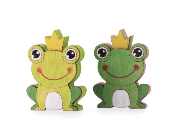 Frosch Holz z stellen 2Mod
!! Aktionsartikel- Kein Umtausch / Rückgabe möglich !! B4,5 6,5cm