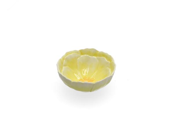 Schale Blütenform Stoneware   D9,6 H4,1cm