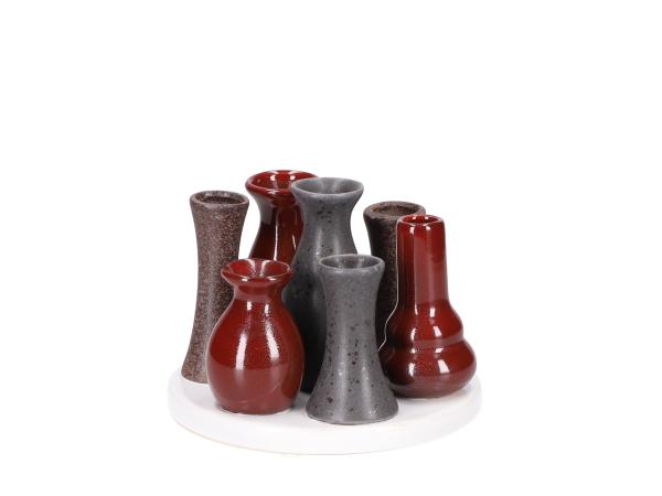 Kombinationsvase Keramik x7 D14cm