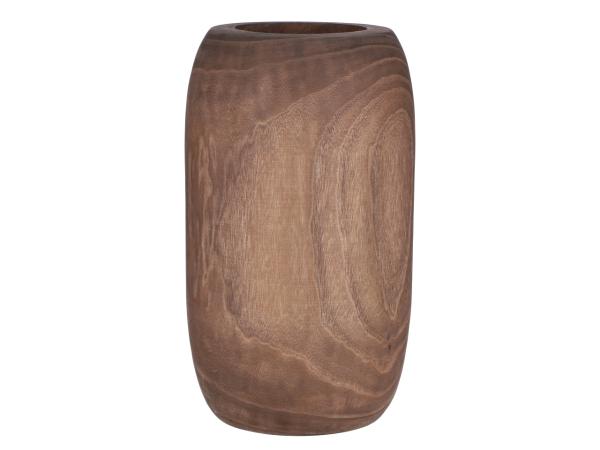 Vase Holz gedrechselt - inkl PE Einsatz D(13)19 H40,5cm