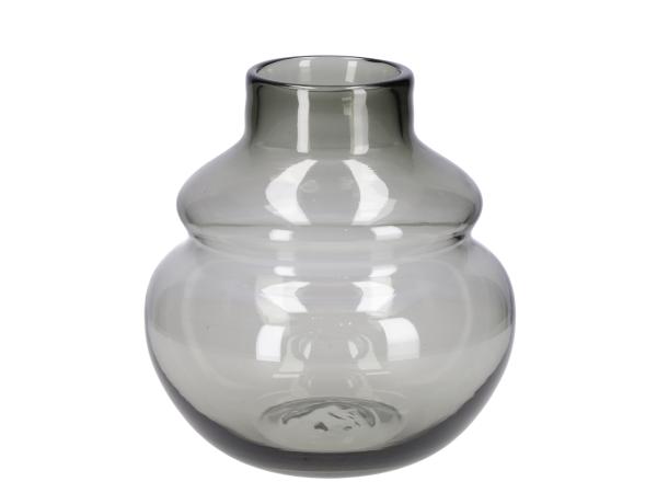 Vase Glas durchgefärbt mundgeblasen D19 H20cm