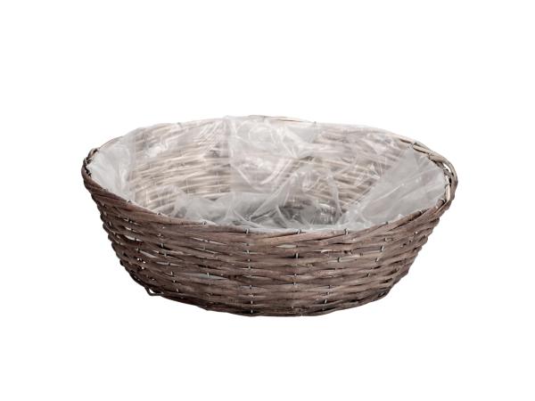 Pflanzschale Rattan gespalten D40 H11,5cm