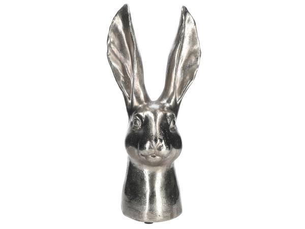 Hase Büste Polyresin B16,5 L15 H36 cm