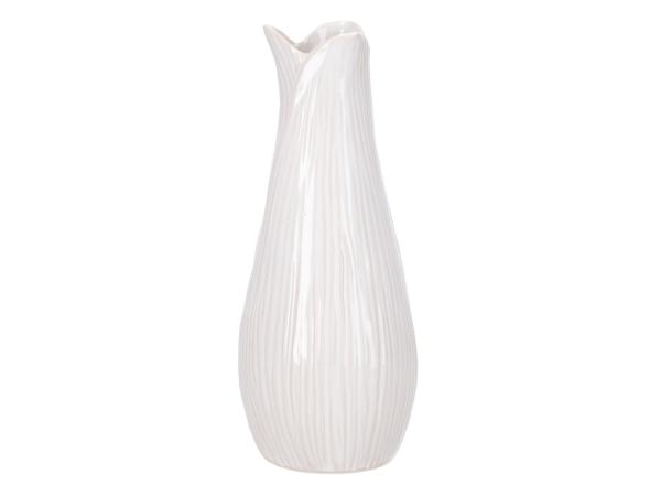 Tischvase Onio Porzellan glasiert D7,6 H18cm