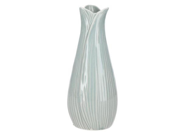 Tischvase Onio Porzellan glasiert D7,6 H18cm