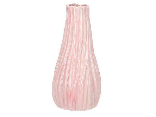 Tischvase Adele Porzellan glasiert D8,6 H18cm