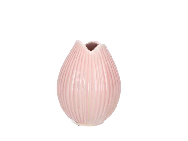 Tischvase Mignon Porzellan glasiert D4,5 H5,3cm