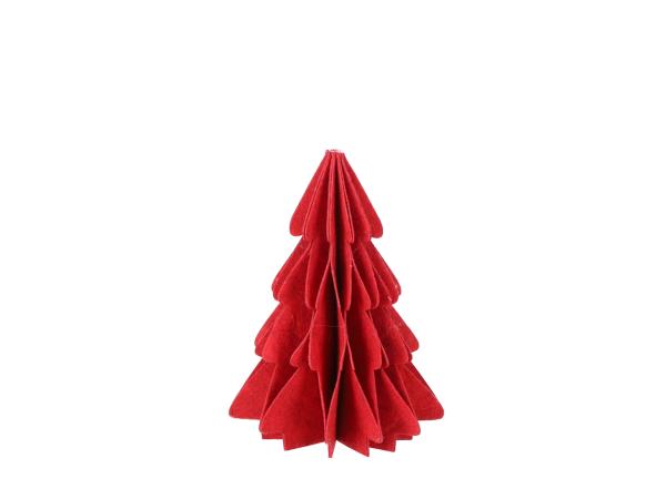 Falttannenbaum Filz z Stellen m Klettverschluss D20cm