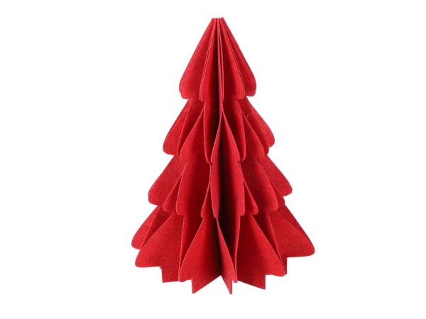 Falttannenbaum Filz z Stellen m Klettverschluss D30cm