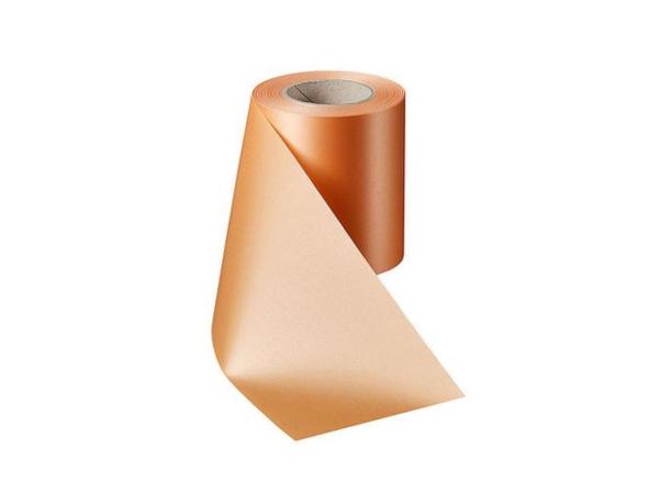 Kranzband Super-Satin uni 100mm 25mr thermotrans.
 100mm 25mr