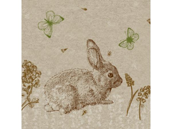 Servietten Ostern eco  33x33cm 25St 33x33cm