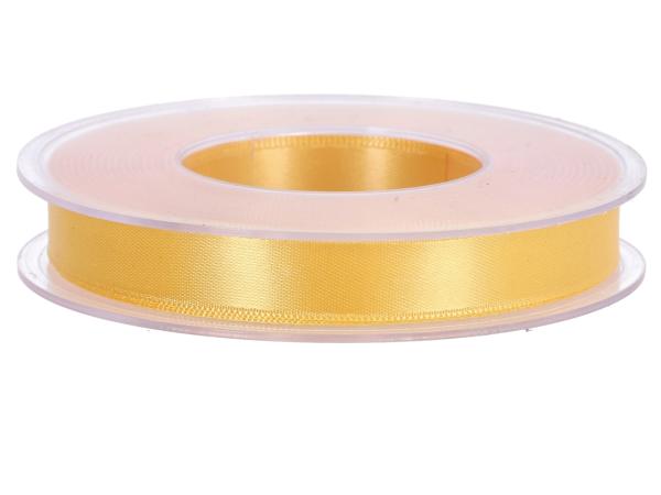 Band Satin 15mm 25mr gelb 15mm 25mr