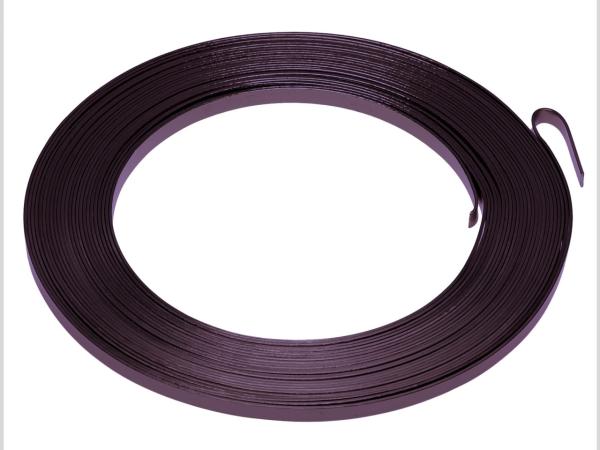 Draht Alu flach 5mm 125gr ca.10mr aubergine   B5 T1mm