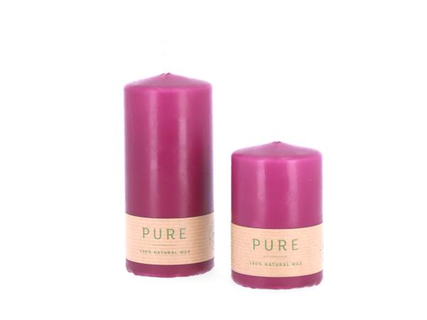 Stumpen Pure H90 D60 erika Safe Candle ca. 33Std Brenndauer
!! Aktionsartikel- Kein Umtausch / Rückgabe möglich !! 