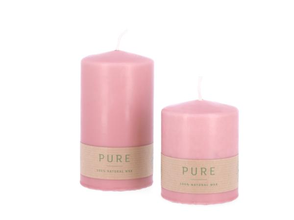 Stumpen Pure H130 D70 rosa Safe Candle ca. 70Std Brenndauer
!! Aktionsartikel- Kein Umtausch / Rückgabe möglich !! D7 H13cm