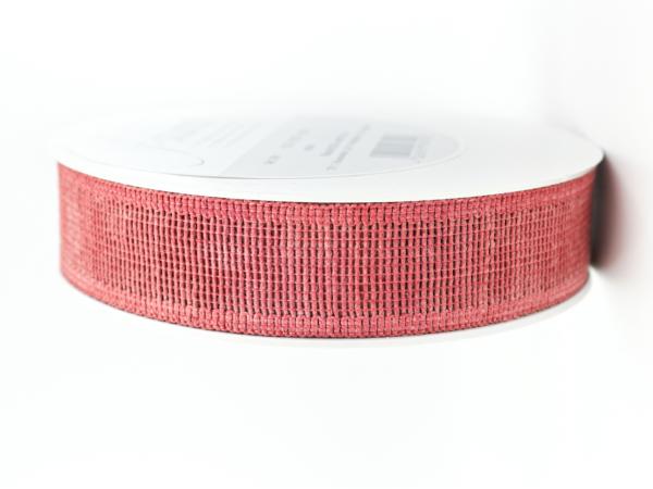 Band Jute-Optik 25mm 10mr   25mm 10mr