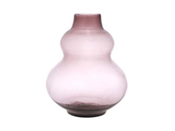 Vase Glas recycled D19 H20cm D19 H20cm