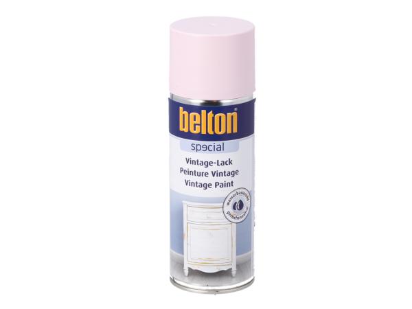 Spray Vintage-Lack rosa 400ml belton 400ml