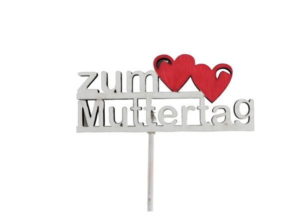 Stecker Holz "Zum Muttertag" 